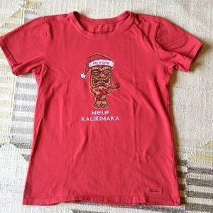 Women's Mele Kalikimaka Christmas t-shirt